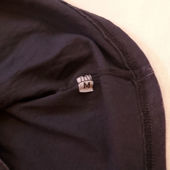 Jack Flash Tee Floral Bling Black Roses Bend Oregon Medium - Picture 7 of 12